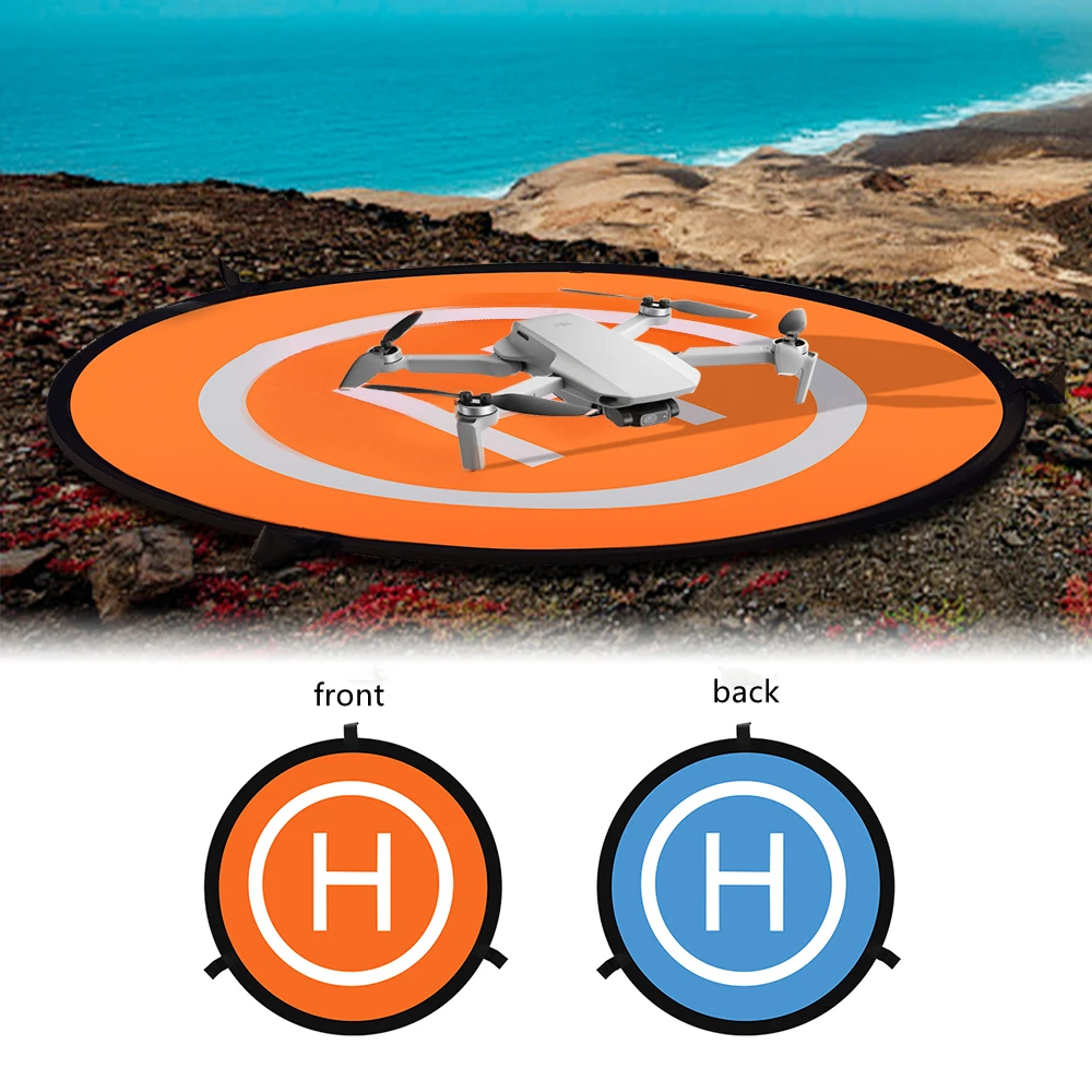 Drone Landing Pad - Tapis d'atterrissage et polymères pliables pour