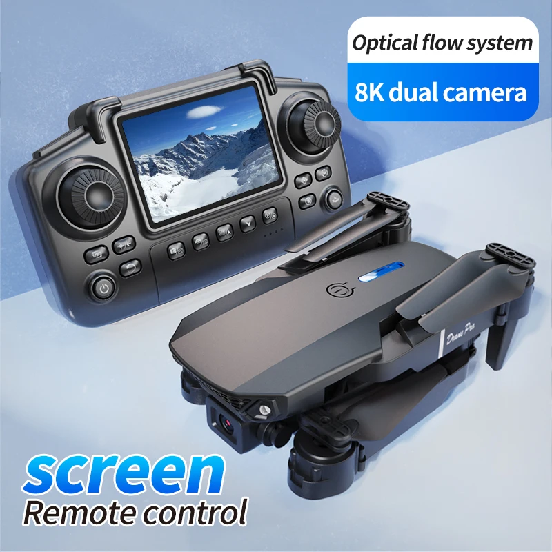 Drone professionnel E88 PRO av - Drone Controller Screen avis et prix
