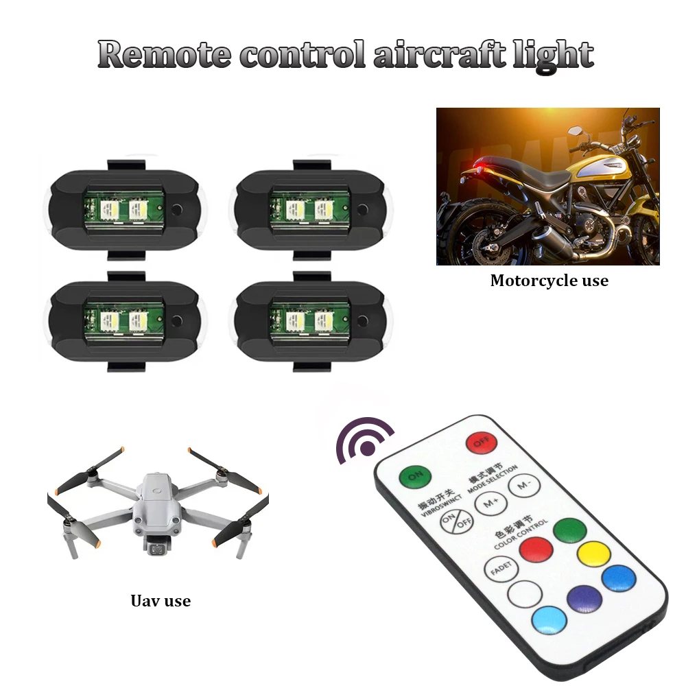 Télécommande LED RVB Anti-Coll - Drone Strobe Light avis et prix