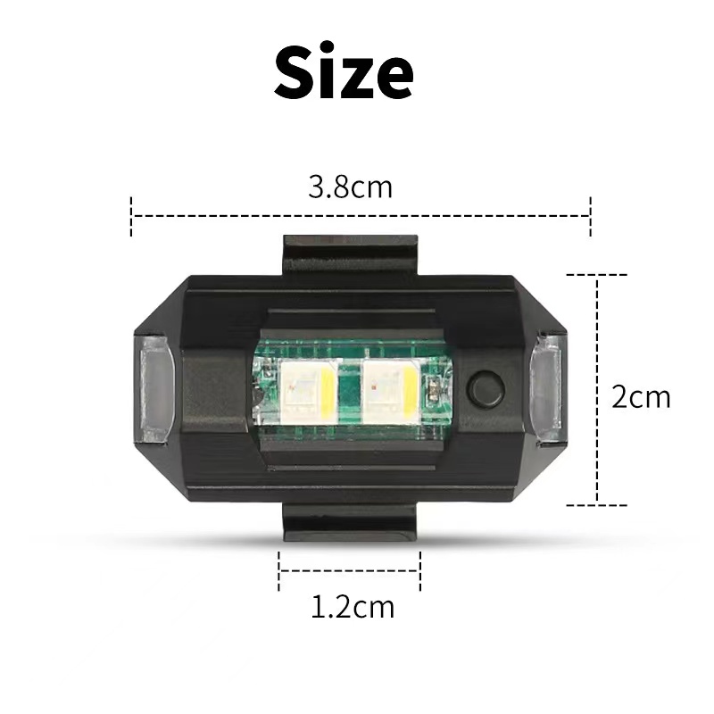 Lumière de moto, lumière strob - Drone Strobe Light avis et prix