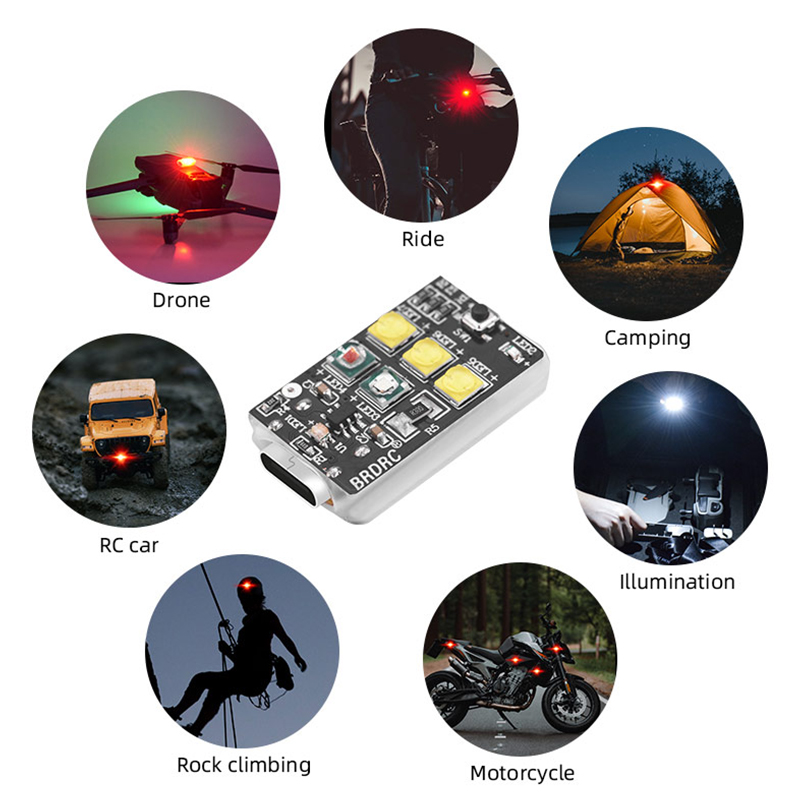 Mini lumière stroboscopique po - Drone Strobe Light avis et prix