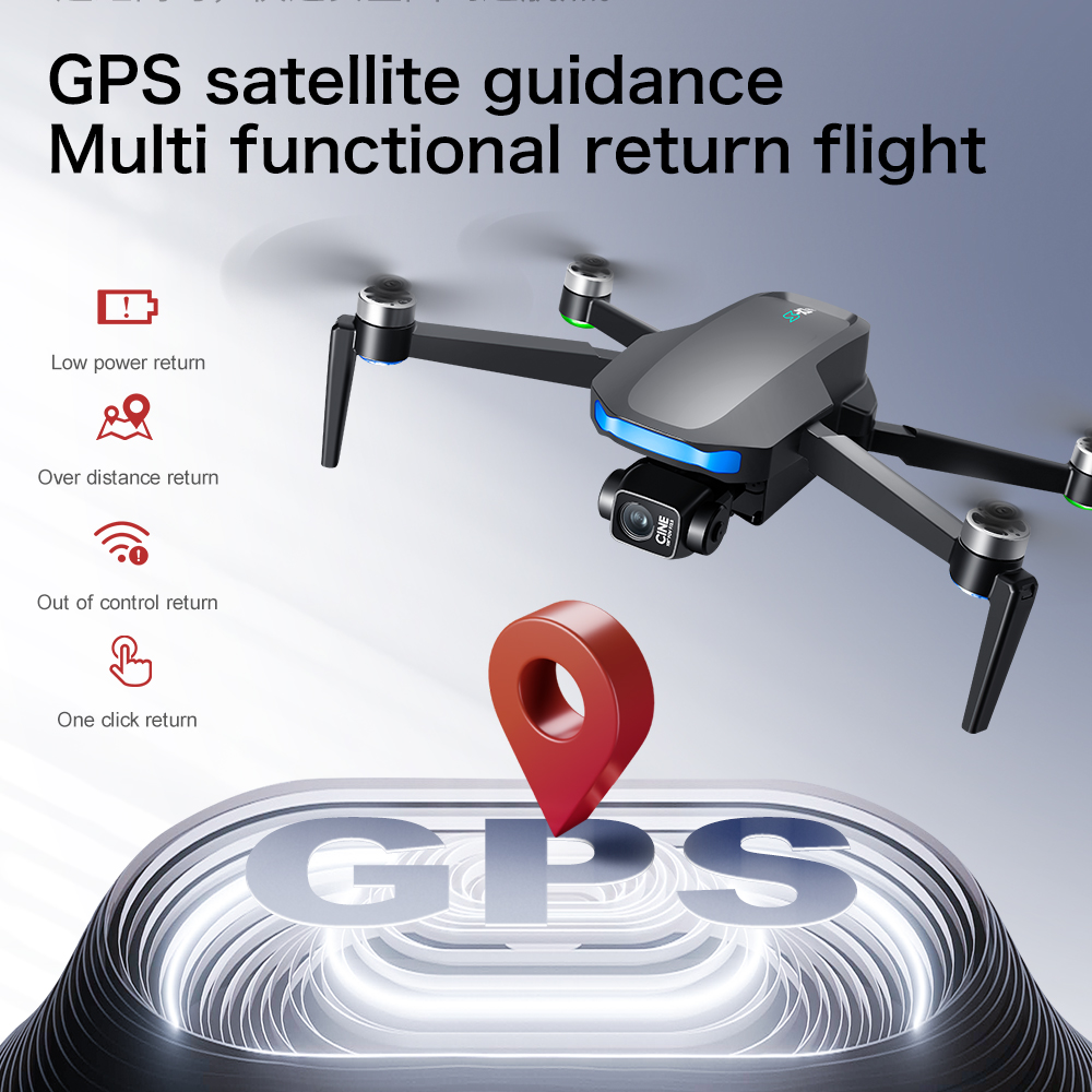 Nouveau drone S-X1 MAX GPS 8K  - Drone Battery Adapter avis et prix