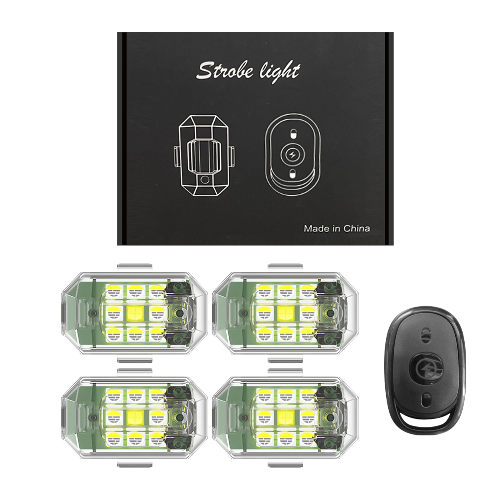 1/2/4 pièces sans fil LED Dron - Drone Strobe Light avis et prix